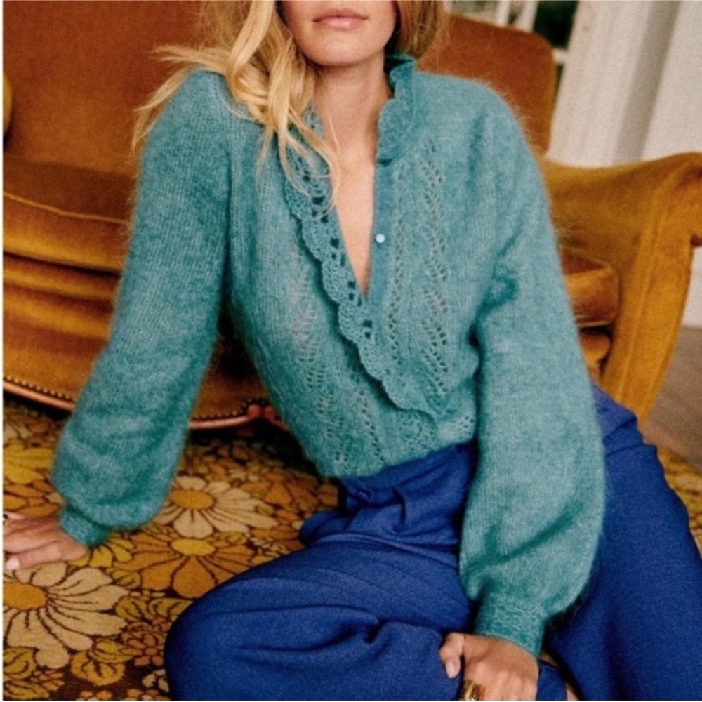 Sezane Angie Cardigan Small